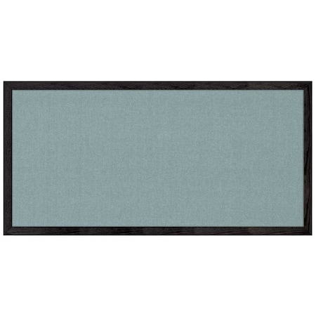 United Visual Products Combo Board, 96"x48", Black Frame/White Porcelain & Forbo UVDECORK9648B-WHTPORC-FORBO